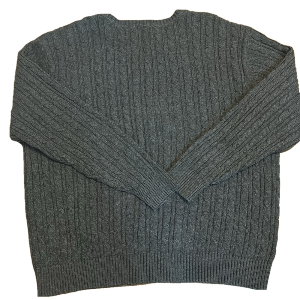 2/$20 St. Johns Bay V-Neck Cable Knit Long Sleeve Sweater - Picture 2 of 2